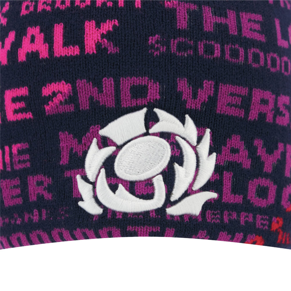 2025-2026 Scotland Rugby Skull Knit Beanie (Rainbow)_1