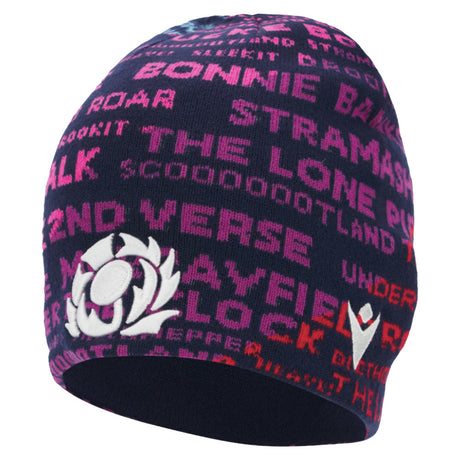 2025-2026 Scotland Rugby Skull Knit Beanie (Rainbow)_0