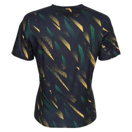 2025-2026 Northampton Saints Warm Up Shirt (Black) (Your Name)_1