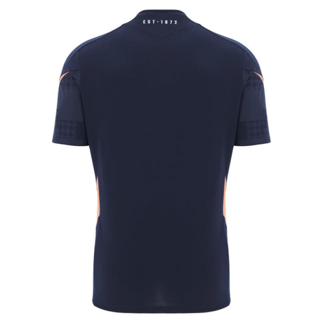 2025-2026 Edinburgh Rugby Training Poly Shirt (Navy) (Your Name)_1