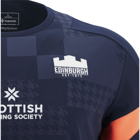 2025-2026 Edinburgh Rugby Training Poly Shirt (Navy)_1