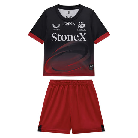 2025-2026 Saracens Home Rugby Infant Kit (Your Name)_2