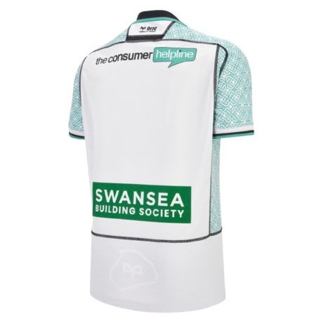 2025-2026 Ospreys Away Rugby Shirt (Kids) (Your Name)_1