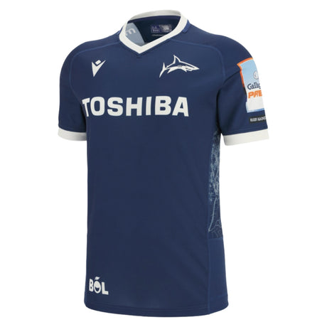 2025-2026 Sale Sharks Home Rugby Shirt (Kids) (Your Name)_2