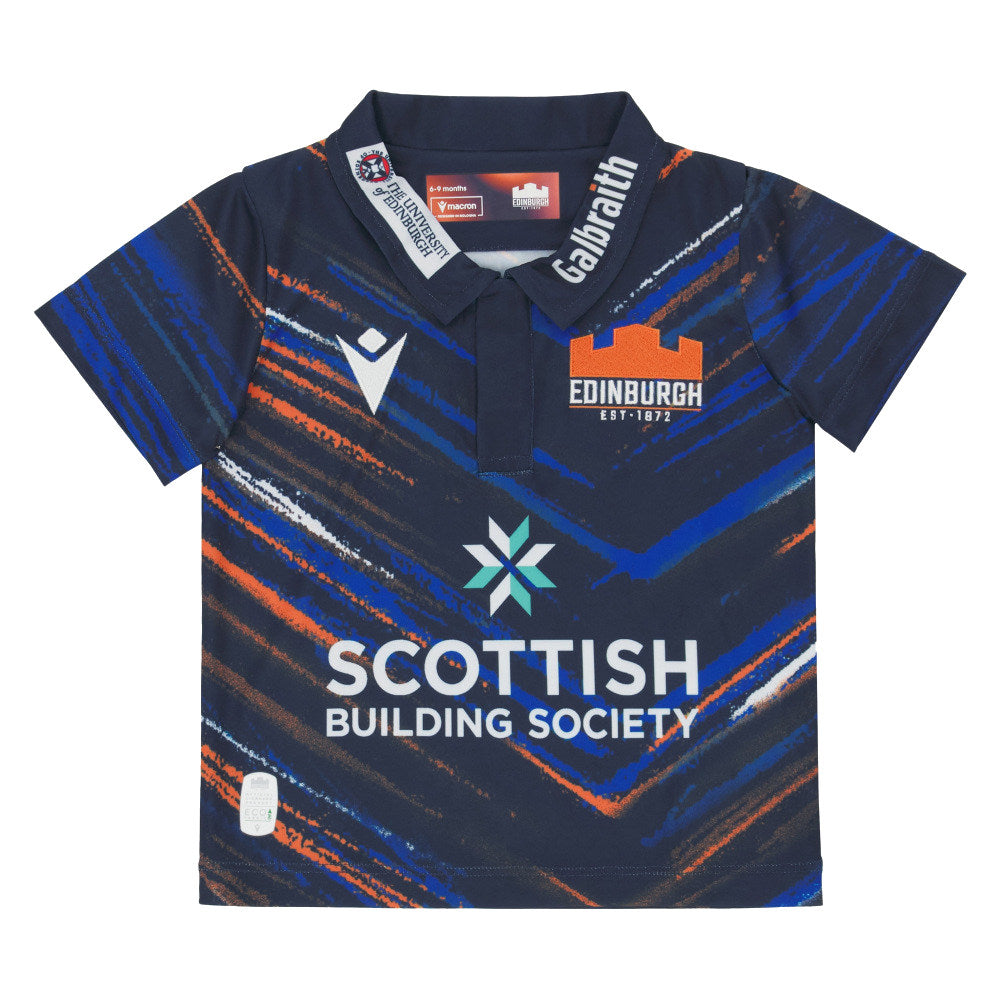 2025-2026 Edinburgh Rugby Home Baby Shirt (Your Name)_2