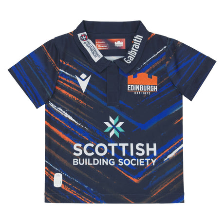 2025-2026 Edinburgh Rugby Home Baby Shirt (Your Name)_2