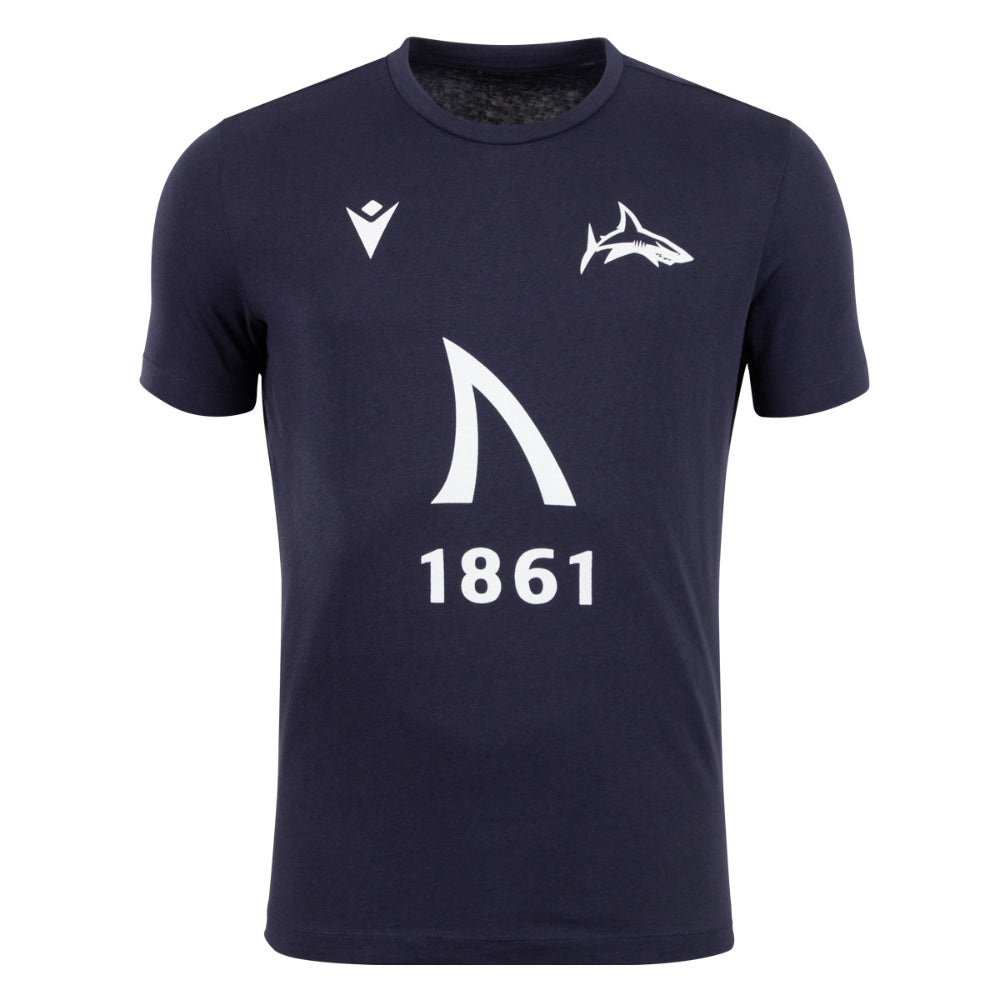 2025-2026 Sale Sharks Travel Shirt (Navy) (Your Name)_2