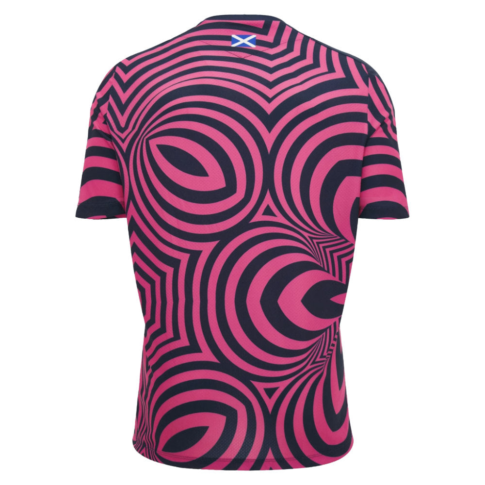 2026-2027 Scotland Rugby Warm Up Shirt (Pink) (Your Name)_1