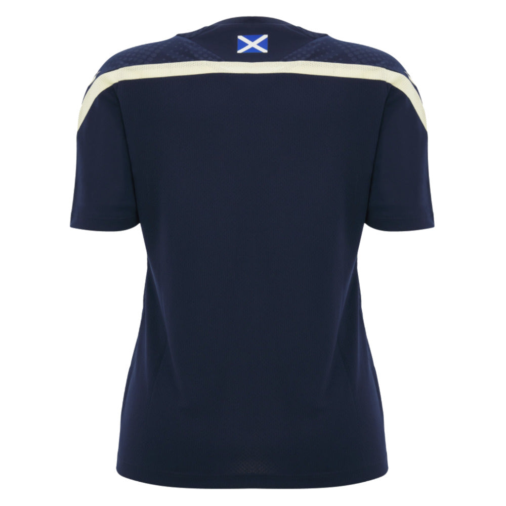 2026-2027 Scotland Rugby Training Shirt (Navy) - Womens_1
