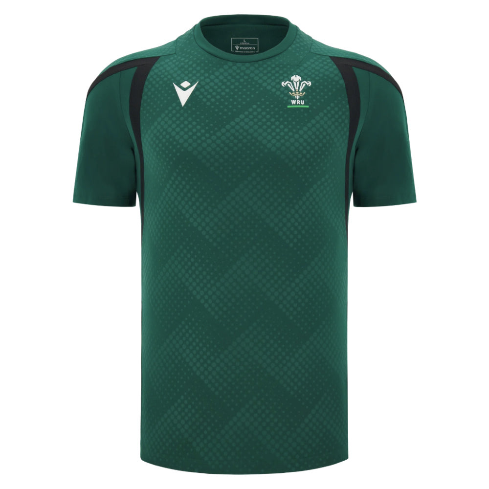 2026-2027 Wales WRU Rugby Player Training Shirt (Green)_0