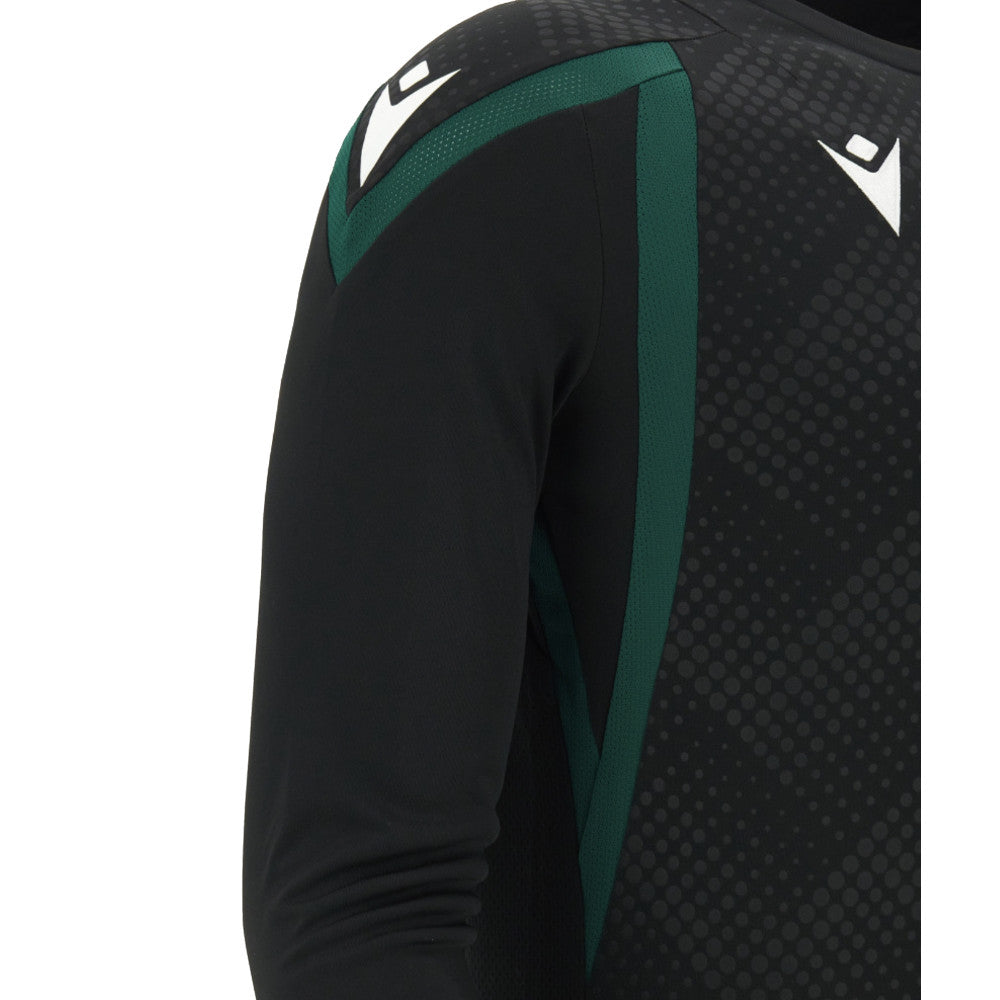 2026-2027 Wales WRU Rugby LS Training Shirt (Black)_2