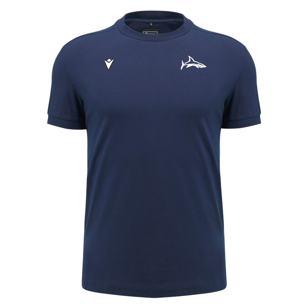 2026-2027 Sale Sharks Travel Cotton T-Shirt (Navy)_0