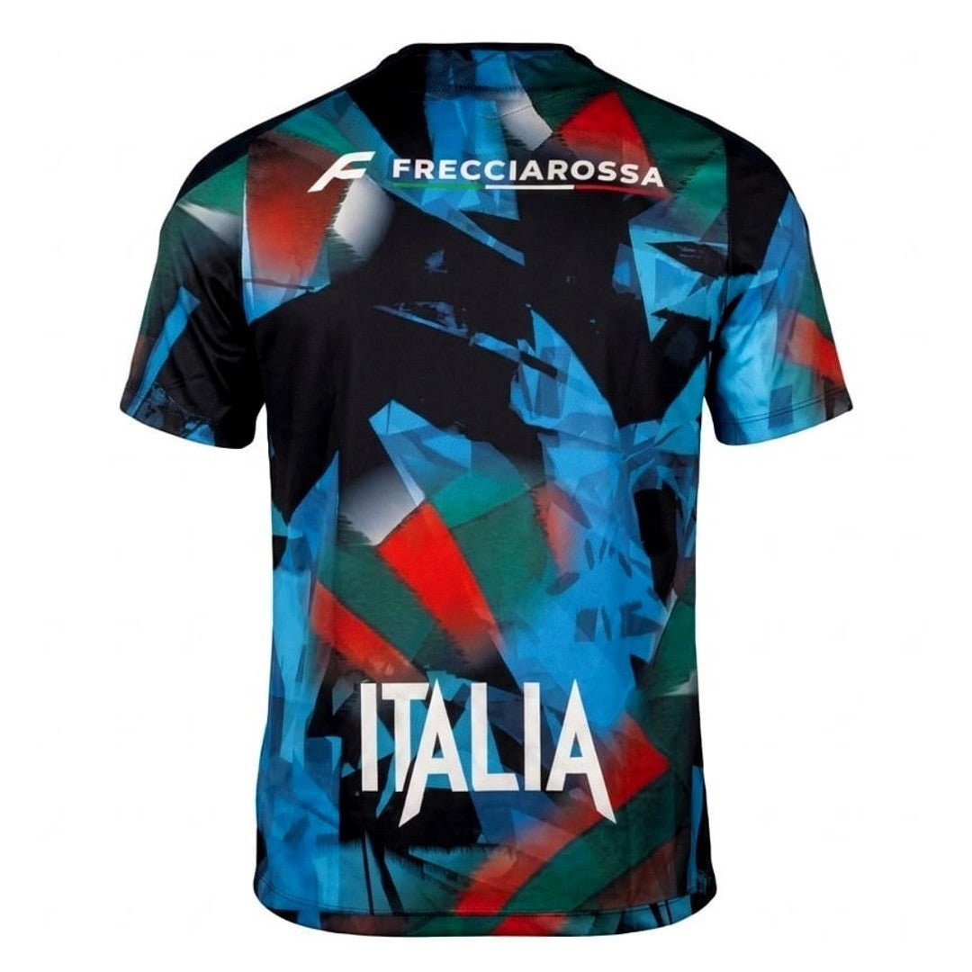 2026-2027 Italy Rugby Training Shirt (Navy/Red/Green)_1