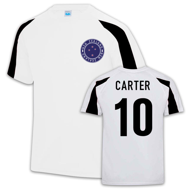 Carter New Zealand Rugby Sports Training Jersey (White)_0