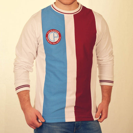 Crystal Palace 1972-1973 Don Rogers Retro Football Shirt_0
