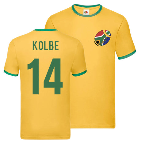 Cheslin Kolbe South Africa Rugby Ringer T-Shirt_0