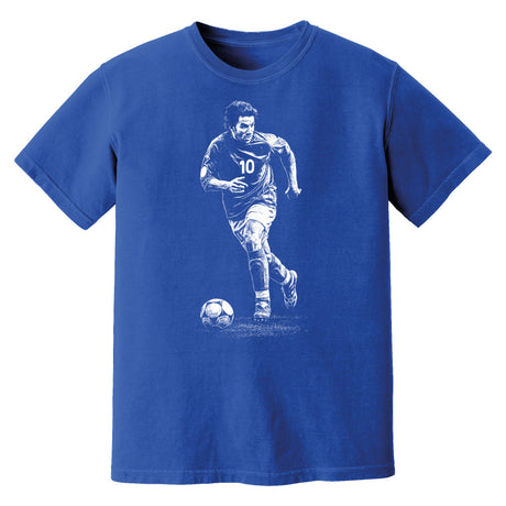 Del Piero Italy Phantom Graphic Tee - Blue Alt_0