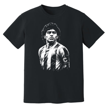 Maradona Argentina Phantom Graphic Tee - Black_0