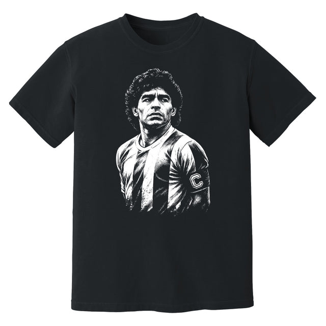 Maradona Argentina Phantom Graphic Tee - Black_0