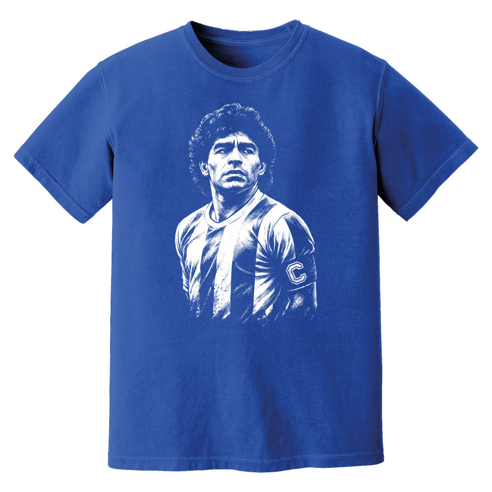 Maradona Argentina Phantom Graphic Tee - Blue_0