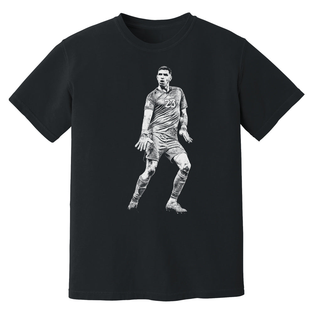 Martinez Argentina Phantom Graphic Tee - Black_0