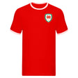 Wales Logo Ringer Tee (Red)_0