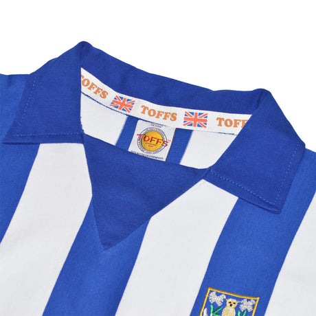 Sheffield Wednesday 1970s Kids Stripe Retro Football Shirt_2