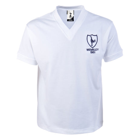 Tottenham Hotspur 1961 Wembley Kids Retro Football Shirt_0