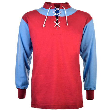Aston Villa 1935-36 Retro Football Shirt_0
