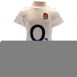England RFU Shirt & Short Set 6/9 mths GR_5