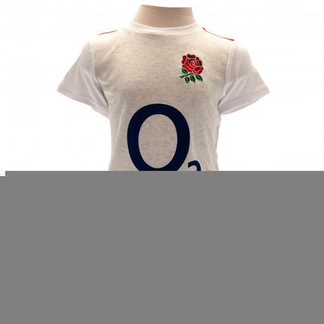 England RFU Shirt & Short Set 9/12 mths GR_5