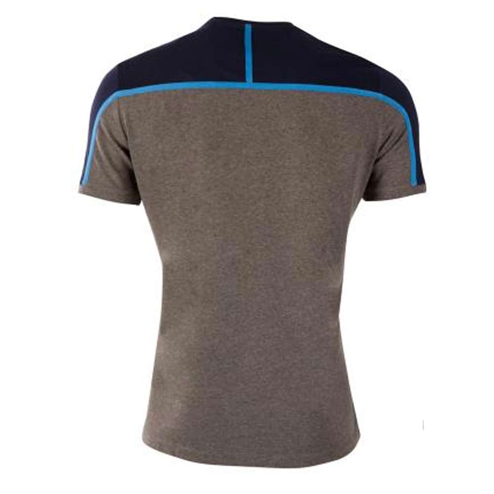 2018-2019 Scotland Macron Rugby Travel Polycotton T-Shirt (Charcoal) - Kids_1
