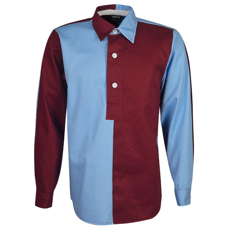 Aston Villa 1893-94 Retro Football Shirt_0