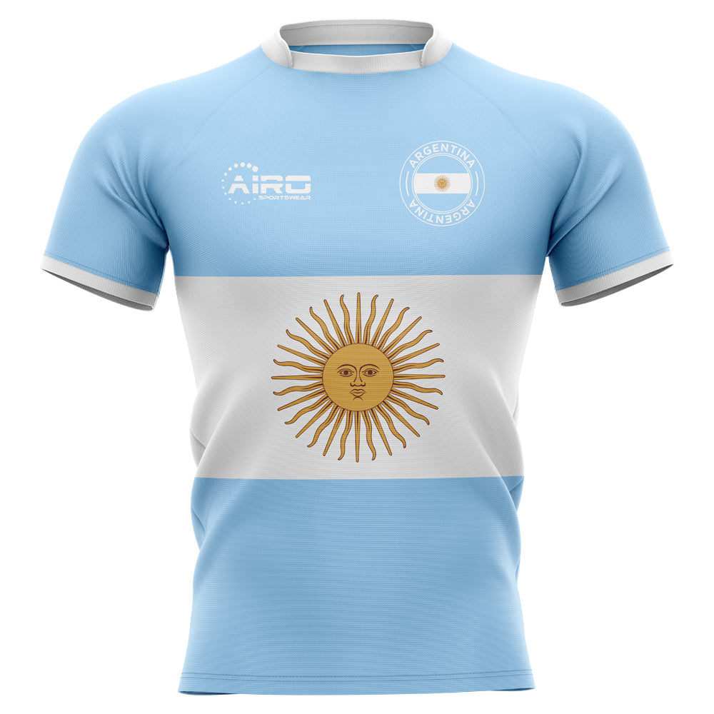 2025-2026 Argentina Flag Concept Rugby Shirt - Kids_1