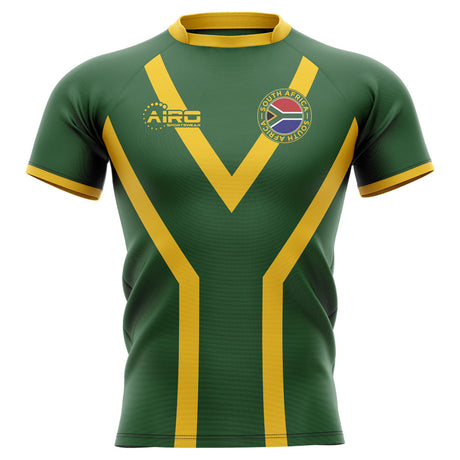 2025-2026 South Africa Springboks Flag Concept Rugby Shirt (Marx 2)_4