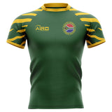 2025-2026 South Africa Springboks Home Concept Rugby Shirt - Kids (Long Sleeve)_1