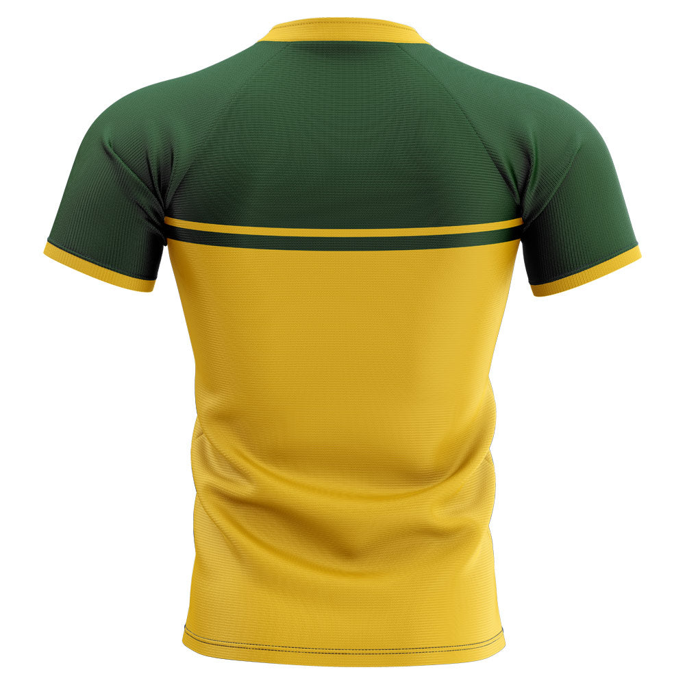 2025-2026 South Africa Springboks Training Concept Rugby Shirt - Kids (Long Sleeve)_1