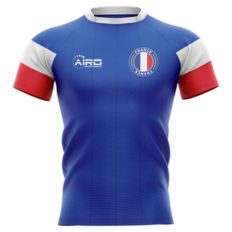 2025-2026 France Home Concept Rugby Shirt - Little Boys_1
