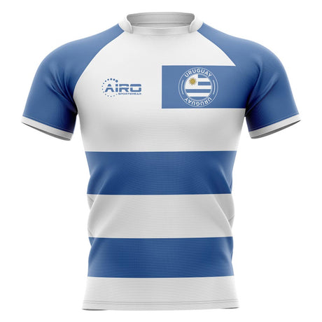 2025-2026 Uruguay Flag Concept Rugby Shirt - Adult Long Sleeve_1