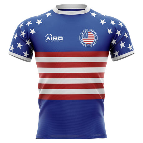 2025-2026 United States USA Flag Concept Rugby Shirt - Little Boys_1