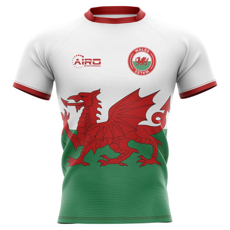 2025-2026 Wales Flag Concept Rugby Shirt - Womens_1
