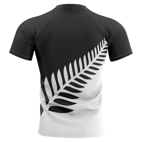 2025-2026 New Zealand All Blacks Fern Concept Rugby Shirt - Kids_1