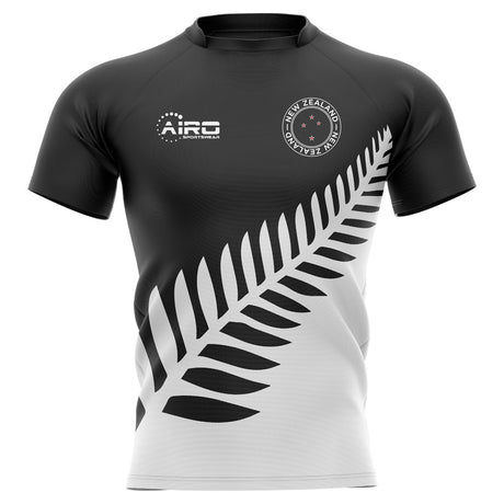 2025-2026 New Zealand All Blacks Fern Concept Rugby Shirt_1