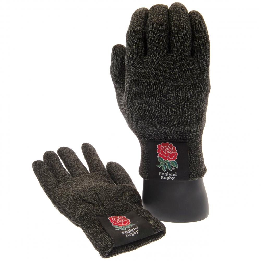 England RFU Luxury Touchscreen Gloves Youths_3