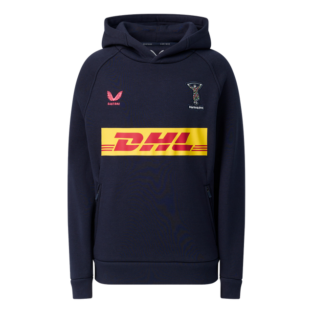 2026-2027 Harlequins Travel Hoodie (Navy)_0