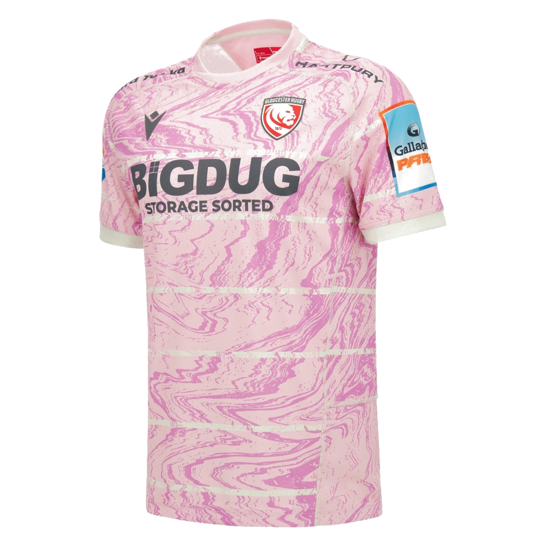 2026-2027 Gloucester Rugby Poly Away Replica Shirt (Your Name)_2