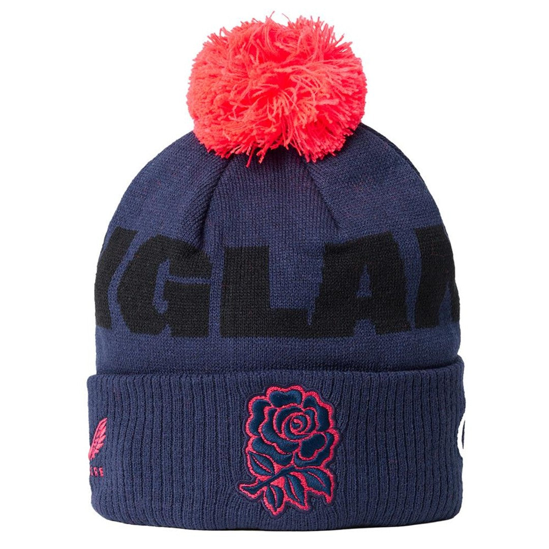 2026-2027 England Rugby Bobble Beanie (Rhodonite)_0