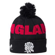 2026-2027 England Rugby Bobble Beanie (Black)_0