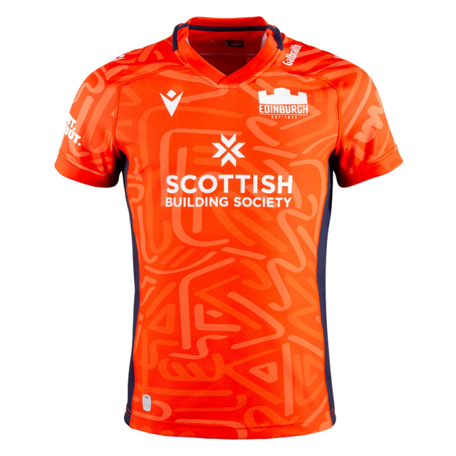 2026-2027 Edinburgh Rugby Training Shirt (Orange)_0