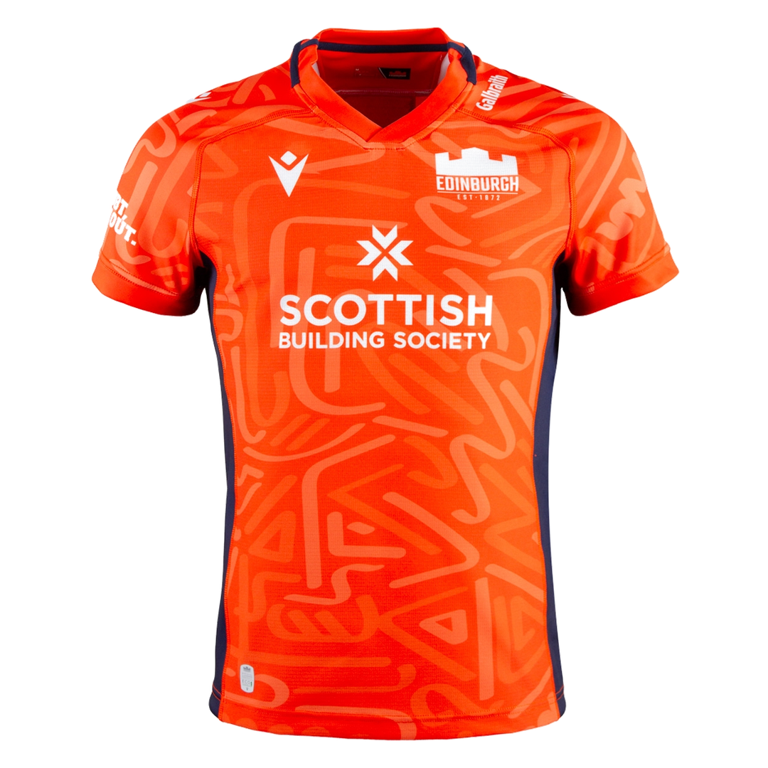 2026-2027 Edinburgh Rugby Training Shirt (Orange) (Your Name)_2